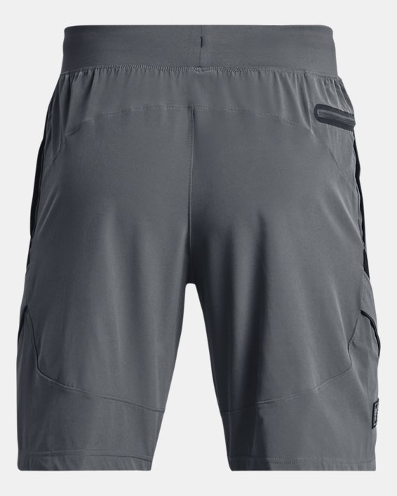 Men's Project Rock Unstoppable Shorts, Gray, pdpMainDesktop image number 7